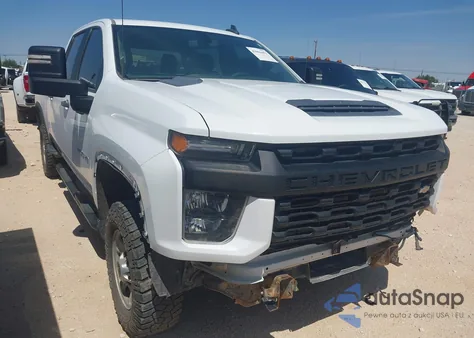 2021 Chevrolet Silverado 2500Hd 4Wd Standard Bed Wt из США, поврежденный, VIN 1GC1YLE70MF129976